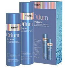 ESTEL PROFESSIONAL Косметический набор OTIUM AQUA для увлажнения волос 250+200 мл