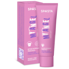 SP Детская натуральная зубная паста My Angel 4+ Укрепление эмали и уход за полостью рта, 50 мл Spasta