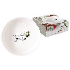 Чаша-салатник Easy Life Kitchen Elements в подарочной упаковке, фарфор, 16 см (EL-R1908_KITE)