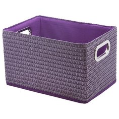 Короб для хранения складной, Д310 Ш220 В190, лиловый Handy Home