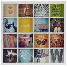 Панно для фотографий Gridart белое Umbra