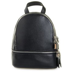 Рюкзак AFINA 296, натуральная кожа, черный