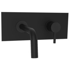 Смеситель Paffoni, серии LIGHT, для раковины встраиваемый, черный матовый LIG101NO/M