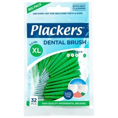 Межзубные ершики Plackers Dental Brush XL, 0,8 мм