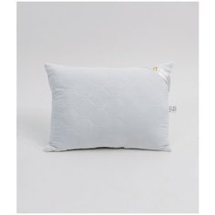 Подушка crinkle line иск.лебяжий пух, микрофибра, пэ 100%, 50x70, белый Selena
