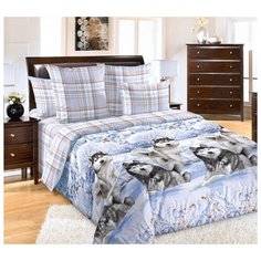 Постельное белье «Хаски», перкаль (Семейный) Текс Дизайн