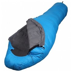 Спальный мешок пуховый Сплав Adventure Light голубой 220x85x55