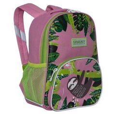 Рюкзак детский Grizzly, для девочек 5-6 лет, розовый