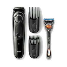 Триммер для бороды Braun BT3042 + Бритва Gillette