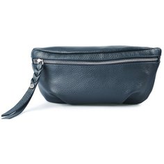 Сумка поясная AFINA 415, натуральная кожа,морской