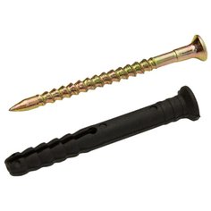 Дюбель-гвоздь с потайным бортиком 8*140 (50 шт.) Be Fast