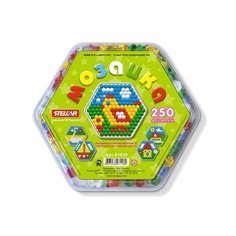 Мозаика (диаметр 13мм/250 деталей), шестигранная коробка Стеллар