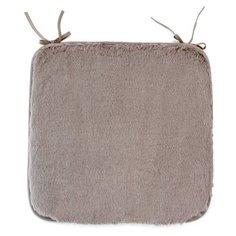 Подушка на стул мех 40х40 см, бежевый Lucky