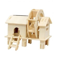 3D деревянный пазл Robotime Солнечные механизмы Водяная мельница