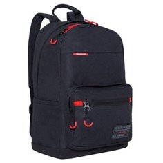 Рюкзак городской Grizzly мужской 16л легкий с потайным карманом на спинке