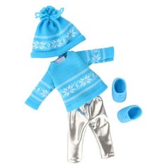 Комплект одежды с обувью "Ася Снежинка" для куклы 26-34 см Весна