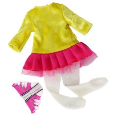 Набор одежды с обувью "Ася Солнечный глянец" для куклы 26-34 см Весна