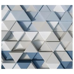 Фотообои флизелиновые Flizetto UNI 3D Треугольники 300х270 см Fbrush