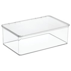 Контейнер для хранения Binz с откидной крышкой 27х18х9.5 cм Inter Design