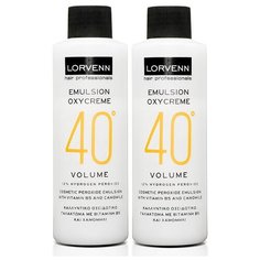 Окисляющая эмульсия 12 % LORVENN HAIR PROFESSIONALS oxycreme 40 vol 70 мл