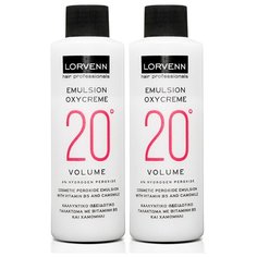 Окисляющая эмульсия 6 % LORVENN HAIR PROFESSIONALS oxycreme 20 vol 70 мл