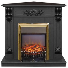 Электрокамин RealFlame Ottawa Corner (угловой) DN с очагом Fobos Lux S BR