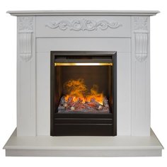 Электрокамин RealFlame Dominica WT c 3D Olympic