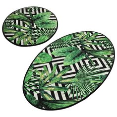 CHILAI HOME Набор из 2 ковриков для ванной 60x100 см, 50x60 см 8694545035497