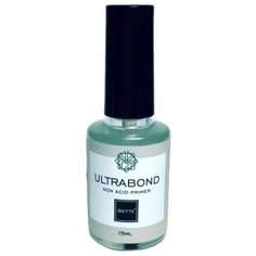 BIETTE Бескислотный праймер для ногтей Ультрабонд с липким слоем Ultrabond, 15 мл / Максимальная сцепка