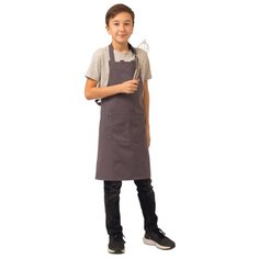 Фартук детский eco.hizmat Ecokids/серый 100% хлопок