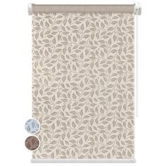 Рулонная штора FixLine MOTIVE 60 см, светло бежевый