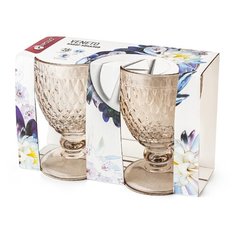 Набор бокалов APOLLO "Veneto" 2 пр. коричневый