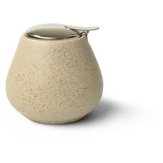 Сахарница Fissman 600 мл, цвет Белый песочный (керамика) (9379)