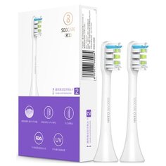 Сменные насадки для зубной щетки Xiaomi Soocas X3 (2шт) Белый