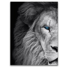 Картина на холсте LOFTime 30х40 ЛЕВ ПОЛОВИНКА К-030-3040