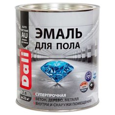 ЭМАЛЬ "DALI" ДЛЯ ПОЛА КРАСНО-КОРИЧНЕВАЯ 2 Л (3) "РОГНЕДА"
