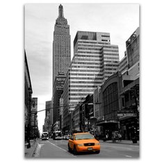 Картина на холсте LOFTime 30х40 НЬЮ ЙОРК ЖЕЛТОЕ ТАКСИ К-042-3040
