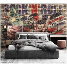 Фотообои 3D "Rock N Roll" 400x250 (ШхВ)