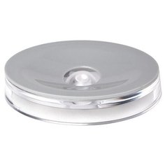 Мыльница, серый (овал) De Nastia