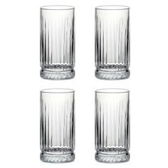 Стакан Pasabahce ЭЛИЗИЯ, 520015, 445 мл, 4 шт