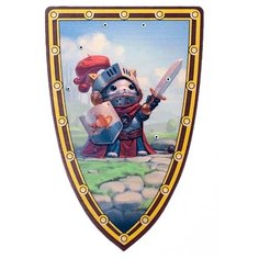 Игрушечное оружие Средневековая крепость WOOD щит треугольный