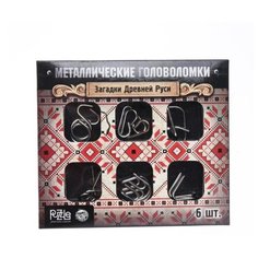 Металлические головоломки "Загадки Древней Руси" (набор 6шт) 3217360 Puzzle