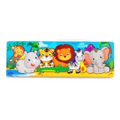 Дидактические игры и материалы Головоломка "Африка", П210 300х100х6 мм 3504292 Лесная мастерская