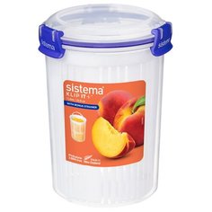Контейнер пищевой со вставкой ситом Sistema "KLIP IT+" 1 л, 881380
