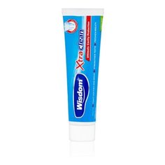 Зубная паста Wisdom Xtra Clean Защита от сахарных кислот, укрепление зубной эмали и свежесть дыхания 100ml