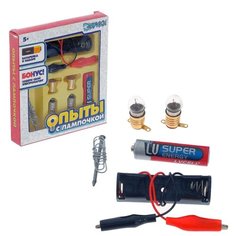 Набор для опытов «Опыты с лампочкой» ЭВРИКИ