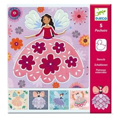 Трафареты Djeco "Феи" (08821)