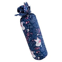 Подушка ортопедическая (Валик) с лузгой гречихи AMARO HOME Healthy Roll (Лисички)