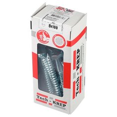 Болт DIN 571 сантехнический оцинк 8х100 (20 шт) - коробка с ок. Tech-Kr