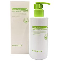 MIZON, Гель для умывания для ухода за порами, PORE FRESH Subacid Gel Cleanser, 200мл